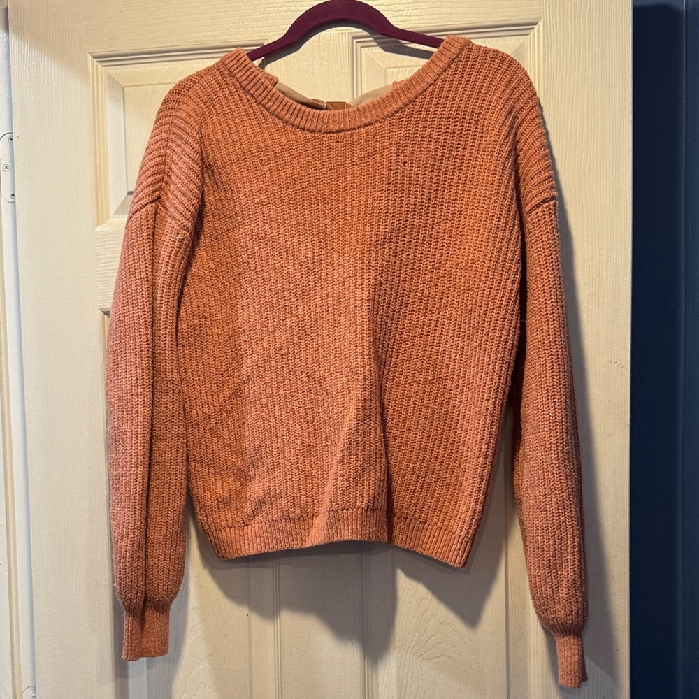 a new day Women's Knit Sweater - Rust